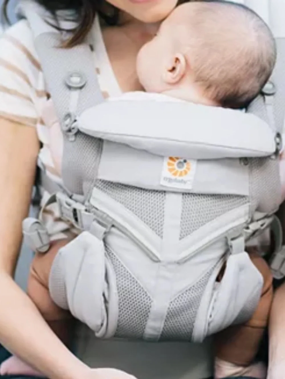 Ergobaby Gray Mesh - Omni 360 Cool Air Breeze - Picture 8 of 11